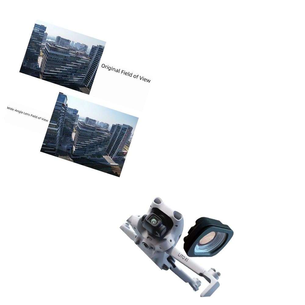 Drone Camera Filter - Wide Angle Lens for DJI Lito