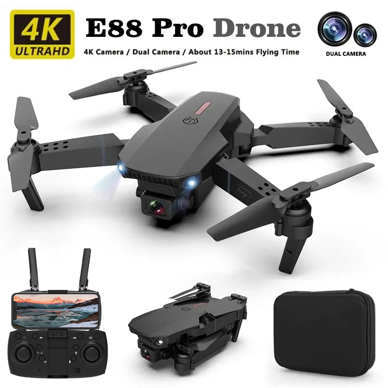 Drone Camera Night Vision - E88pro Drone Professional Dron Optical Flow