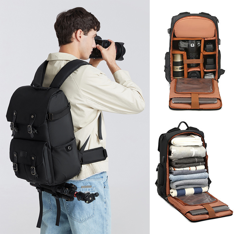 Drone Camera Case - Waterproof DSLR Camera Backpack Outdoor Large