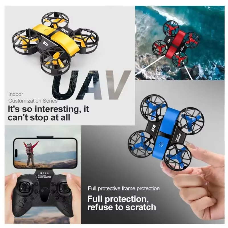 Drone Camera Hd - D12 Mini Drone 4k Profession HD