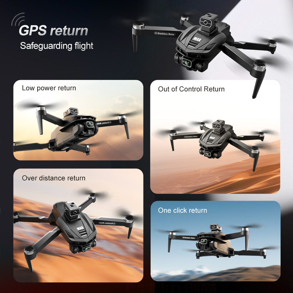 V168 PRO Max GPS Drone 8K Prof - Drone Camera Professional recension och pris