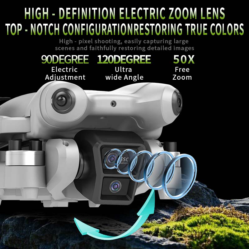 S101 Drone 8K HD Professinal D - Drone Camera Wide Angle recension och pris