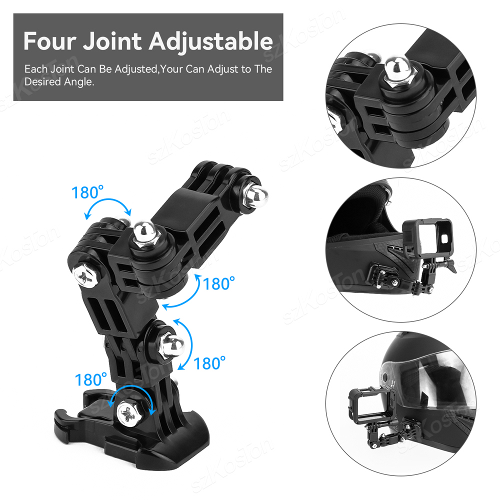 Motorcycle Helmet Chin Mount K - Drone Camera Action recension och pris